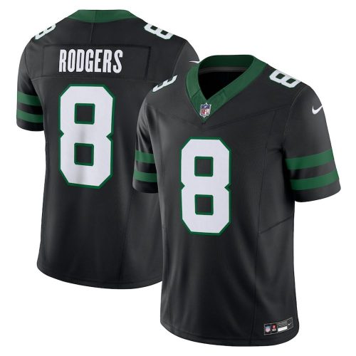Aaron Rodgers New York Jets Nike Alternate Vapor F.U.S.E. Limited Jersey – Legacy Black