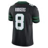 Aaron Rodgers New York Jets Nike Alternate Vapor F.U.S.E. Limited Jersey – Legacy Black
