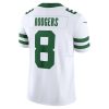 Aaron Rodgers New York Jets Nike Vapor F.U.S.E. Limited Jersey – Legacy White