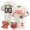 Atlanta Braves The Big Peach Vapor Premier Limited Custom Jersey – All Stitched