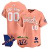 Atlanta Braves The Big Peach Vapor Premier Limited Custom Jersey – All Stitched
