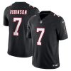 Bijan Robinson Atlanta Falcons Nike Alternate Vapor F.U.S.E. Limited Jersey – Black