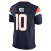 Bo Nix Denver Broncos Nike Alternate Vapor F.U.S.E. Limited Jersey – Navy