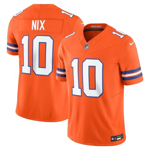 Bo Nix Denver Broncos Nike Vapor F.U.S.E. Limited Jersey – Orange