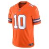 Bo Nix Denver Broncos Nike Vapor F.U.S.E. Limited Jersey – Orange