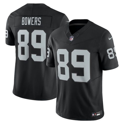 Brock Bowers Las Vegas Raiders Nike Team Vapor F.U.S.E. Limited Jersey – Black