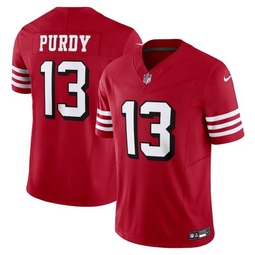 Brock Purdy San Francisco 49ers Nike Vapor F.U.S.E. Limited Jersey – Scarlet