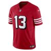 Brock Purdy San Francisco 49ers Nike Vapor F.U.S.E. Limited Jersey – Scarlet