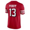 Brock Purdy San Francisco 49ers Nike Vapor F.U.S.E. Limited Jersey – Scarlet