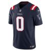 Christian Gonzalez New England Patriots Nike Vapor F.U.S.E. Limited Jersey – Navy
