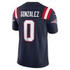 Christian Gonzalez New England Patriots Nike Vapor F.U.S.E. Limited Jersey – Navy