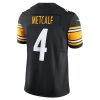 DK Metcalf Pittsburgh Steelers Nike Team Vapor F.U.S.E. Limited Jersey – Black