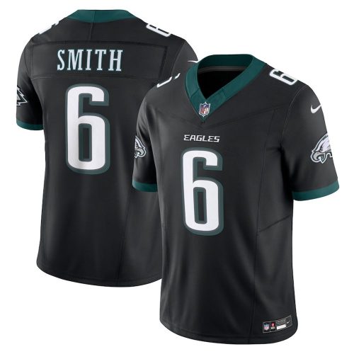 DeVonta Smith Philadelphia Eagles Nike Alternate Vapor F.U.S.E. Limited Jersey – Black