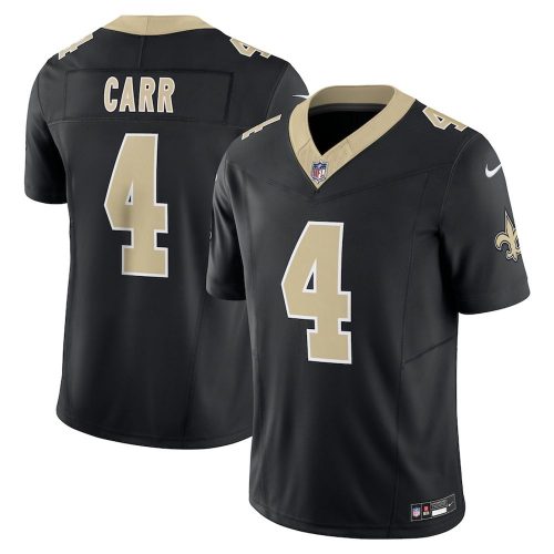 Derek Carr New Orleans Saints Nike Vapor F.U.S.E. Limited Jersey – Black