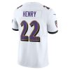 Derrick Henry Baltimore Ravens Nike Vapor F.U.S.E. Limited Jersey – White