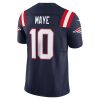 Drake Maye New England Patriots Nike Vapor F.U.S.E. Limited Jersey – Navy