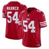 Fred Warner San Francisco 49ers Nike Vapor F.U.S.E. Limited Jersey – Scarlet