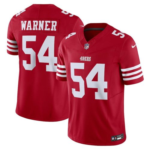 Fred Warner San Francisco 49ers Nike Vapor F.U.S.E. Limited Jersey – Scarlet
