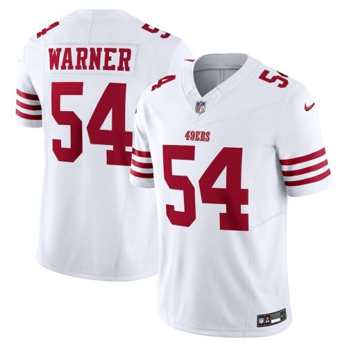 Fred Warner San Francisco 49ers Nike Vapor F.U.S.E. Limited Jersey – White