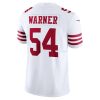 Fred Warner San Francisco 49ers Nike Vapor F.U.S.E. Limited Jersey – White