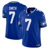 Geno Smith Seattle Seahawks Nike Alternate Vapor F.U.S.E. Limited Jersey – Royal