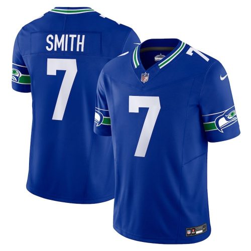 Geno Smith Seattle Seahawks Nike Alternate Vapor F.U.S.E. Limited Jersey – Royal