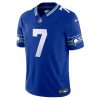Geno Smith Seattle Seahawks Nike Alternate Vapor F.U.S.E. Limited Jersey – Royal