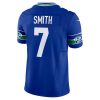 Geno Smith Seattle Seahawks Nike Alternate Vapor F.U.S.E. Limited Jersey – Royal