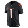 Ja’Marr Chase Cincinnati Bengals Nike Vapor F.U.S.E. Limited Jersey – Black