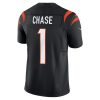 Ja’Marr Chase Cincinnati Bengals Nike Vapor F.U.S.E. Limited Jersey – Black