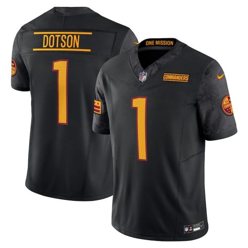 Jahan Dotson Washington Commanders Nike Alternate Vapor F.U.S.E. Limited Jersey – Black