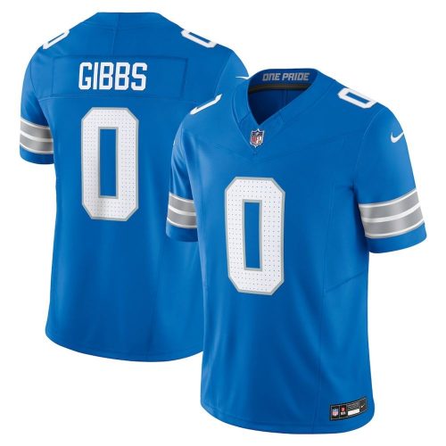 Jahmyr Gibbs Detroit Lions Nike Vapor F.U.S.E. Limited Jersey – Blue
