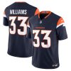 Javonte Williams Denver Broncos Nike Mile High Collection Vapor F.U.S.E. Limited Jersey – Navy