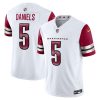 Jayden Daniels Washington Commanders Nike Vapor F.U.S.E. Limited Jersey – White