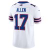 Josh Allen Buffalo Bills Nike Vapor F.U.S.E. Limited Jersey – White