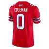 Keon Coleman Buffalo Bills Nike Alternate Vapor F.U.S.E. Limited Jersey – Red