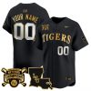 LSU Tigers 2025 College World Series Champions Gold Vapor Premier Custom Jersey – All Stitched