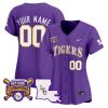 LSU Tigers 2025 College World Series Champions Vapor Premier Limited Custom Jersey – All Stitched