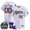 LSU Tigers 2025 World Series Vapor Premier Limited Custom Jersey – All Stitched