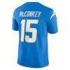 Ladd McConkey Los Angeles Chargers Nike Team Vapor F.U.S.E. Limited Jersey – Powder Blue
