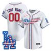 Los Angeles Dodgers 2025 Fourth of July Vapor Premier Limited Custom Jersey – All Stitched