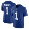 Malik Nabers New York Giants Nike Vapor F.U.S.E. Limited Jersey – Royal