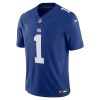 Malik Nabers New York Giants Nike Vapor F.U.S.E. Limited Jersey – Royal