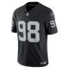 Maxx Crosby Las Vegas Raiders Nike Vapor F.U.S.E. Limited Jersey – Black