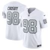 Maxx Crosby Las Vegas Raiders Nike Vapor F.U.S.E. Limited Jersey – White