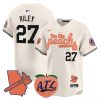 Men’s Atlanta Braves The Big Peach Vapor Premier Limited Jersey – All Stitched