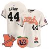 Men’s Atlanta Braves The Big Peach Vapor Premier Limited Jersey – All Stitched