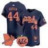 Men’s Atlanta Braves The Big Peach Vapor Premier Limited Jersey – All Stitched