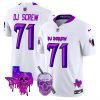 Men’s Houston Texans DJ Screw Vapor Limited Jersey – All Stitched