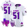Men’s Houston Texans DJ Screw Vapor Limited Jersey – All Stitched